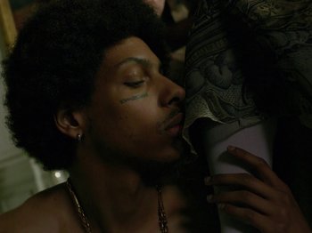 Movie still from “Kelsey Lu - Foreign Car” (2019), directed by Vincent Haycock – Close Up shot, Over the shoulder angle
