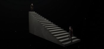 Movie still from “Archive - Remains Of Nothing” (2019), directed by NYSU – Extreme Wide shot, Overhead angle