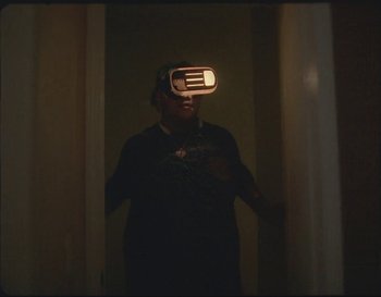 Movie still from “Sam Fender - Hypersonic Missiles” (2019), directed by Vincent Haycock – Medium shot, High angle