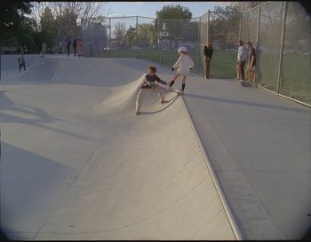 Movie still from “Sam Fender - Hypersonic Missiles” (2019), directed by Vincent Haycock – Extreme Wide shot, High angle
