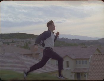 Movie still from “Sam Fender - Hypersonic Missiles” (2019), directed by Vincent Haycock – Wide shot, Low angle