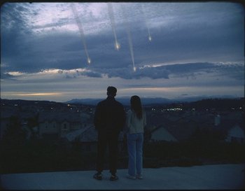 Movie still from “Sam Fender - Hypersonic Missiles” (2019), directed by Vincent Haycock – Extreme Wide shot, High angle