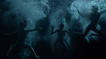 Movie still from “Bob Moses - Enough to Believe” (2019), directed by Matilda Finn – Extreme Wide shot, Overhead angle