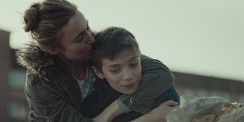 Movie still from “Mumford & Sons - Beloved” (2019), directed by Charlotte Regan – Close Up shot, Over the shoulder angle