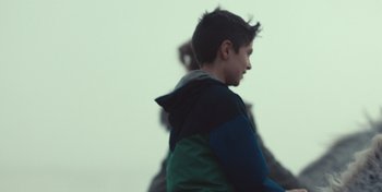 Movie still from “Mumford & Sons - Beloved” (2019), directed by Charlotte Regan – Medium shot, Over the shoulder angle