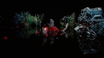 Movie still from “Rosalía - De Aquí No Sales” (2019), directed by Diana Kunst – Wide shot, Overhead angle