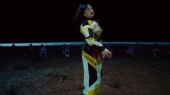 Movie still from “Rosalía - De Aquí No Sales” (2019), directed by Diana Kunst – Wide shot, High angle