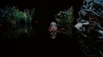 Movie still from “Rosalía - De Aquí No Sales” (2019), directed by Diana Kunst – Extreme Wide shot, Overhead angle