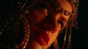 Movie still from “Rosalía - De Aquí No Sales” (2019), directed by Diana Kunst – Extreme Close Up shot, Low angle