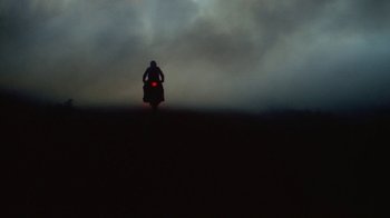 Movie still from “Rosalía - De Aquí No Sales” (2019), directed by Diana Kunst – Extreme Wide shot, Low angle