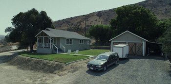 Movie still from “LCD Soundsystem - Oh Baby” (2019), directed by Rian Johnson – Extreme Wide shot, High angle