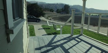 Movie still from “LCD Soundsystem - Oh Baby” (2019), directed by Rian Johnson – Extreme Wide shot, High angle