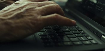 Movie still from “LCD Soundsystem - Oh Baby” (2019), directed by Rian Johnson – Extreme Close Up shot, High angle