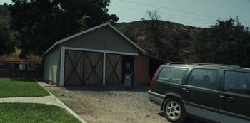 Movie still from “LCD Soundsystem - Oh Baby” (2019), directed by Rian Johnson – Extreme Wide shot, High angle