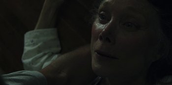 Movie still from “LCD Soundsystem - Oh Baby” (2019), directed by Rian Johnson – Extreme Close Up shot, High angle