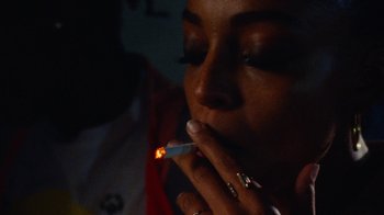 Movie still from “A$AP Rocky - Sundress” (2018), directed by Frank Lebon – Extreme Close Up shot, High angle