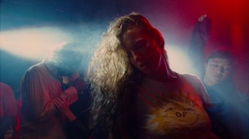 Movie still from “A$AP Rocky - Sundress” (2018), directed by Frank Lebon – Medium shot, Low angle