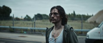 Movie still from “Hozier - Movement” (2018), directed by Us – Close Up shot, Over the shoulder angle