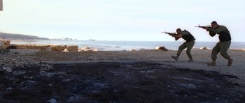 Movie still from “Agoria - Embrace” (2018), directed by Jessy Moussallem – Extreme Wide shot, High angle