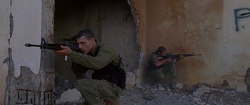 Movie still from “Agoria - Embrace” (2018), directed by Jessy Moussallem – Wide shot, High angle