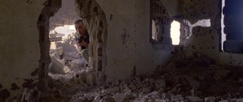 Movie still from “Agoria - Embrace” (2018), directed by Jessy Moussallem – Wide shot, Low angle