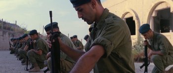 Movie still from “Agoria - Embrace” (2018), directed by Jessy Moussallem – Medium shot, Low angle