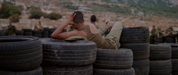 Movie still from “Agoria - Embrace” (2018), directed by Jessy Moussallem – Medium shot, High angle