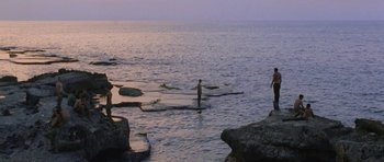 Movie still from “Agoria - Embrace” (2018), directed by Jessy Moussallem – Extreme Wide shot, High angle