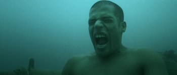 Movie still from “Agoria - Embrace” (2018), directed by Jessy Moussallem – Close Up shot, Low angle