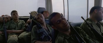 Movie still from “Agoria - Embrace” (2018), directed by Jessy Moussallem – Medium shot, High angle