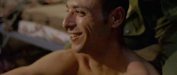 Movie still from “Agoria - Embrace” (2018), directed by Jessy Moussallem – Extreme Close Up shot, Low angle