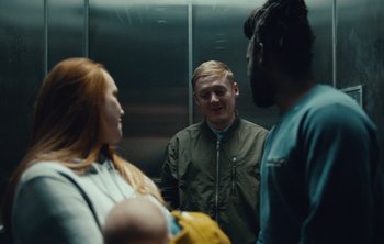 Movie still from “Wilkinson - I Need” (2018), directed by Charlotte Regan – Medium shot, Over the shoulder angle