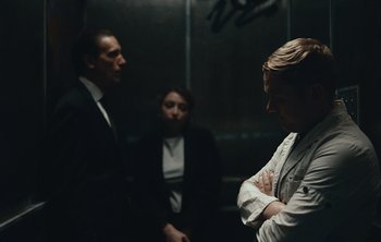 Movie still from “Wilkinson - I Need” (2018), directed by Charlotte Regan – Medium shot, Low angle