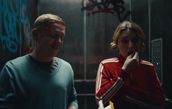 Movie still from “Wilkinson - I Need” (2018), directed by Charlotte Regan – Medium shot, Over the shoulder angle