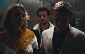 Movie still from “Wilkinson - I Need” (2018), directed by Charlotte Regan – Medium shot, Over the shoulder angle