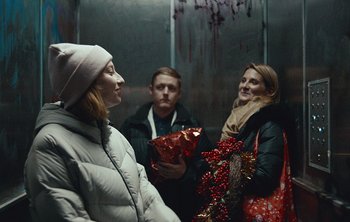 Movie still from “Wilkinson - I Need” (2018), directed by Charlotte Regan – Medium shot, Low angle