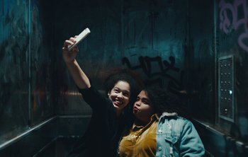 Movie still from “Wilkinson - I Need” (2018), directed by Charlotte Regan – Medium shot, Low angle