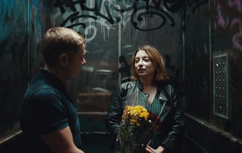 Movie still from “Wilkinson - I Need” (2018), directed by Charlotte Regan – Medium shot, Over the shoulder angle