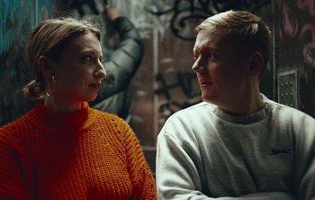 Movie still from “Wilkinson - I Need” (2018), directed by Charlotte Regan – Close Up shot, Over the shoulder angle