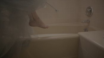 Movie still from “Lawrence Rothman - Decade” (2018), directed by Floria Sigismondi – Wide shot, Low angle