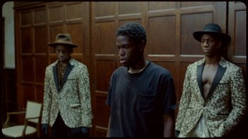 Movie still from “Prince - Mary Don’t You Weep” (2018), directed by Salomon Ligthelm – Medium shot, Over the shoulder angle