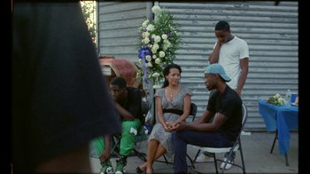 Movie still from “Prince - Mary Don’t You Weep” (2018), directed by Salomon Ligthelm – Wide shot, High angle