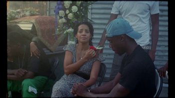 Movie still from “Prince - Mary Don’t You Weep” (2018), directed by Salomon Ligthelm – Medium shot, Over the shoulder angle