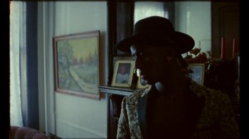 Movie still from “Prince - Mary Don’t You Weep” (2018), directed by Salomon Ligthelm – Close Up shot, Over the shoulder angle