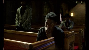 Movie still from “Prince - Mary Don’t You Weep” (2018), directed by Salomon Ligthelm – Medium shot, High angle