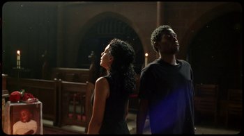 Movie still from “Prince - Mary Don’t You Weep” (2018), directed by Salomon Ligthelm – Medium shot, Low angle