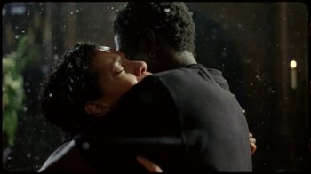 Movie still from “Prince - Mary Don’t You Weep” (2018), directed by Salomon Ligthelm – Extreme Close Up shot, Low angle