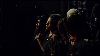 Movie still from “Prince - Mary Don’t You Weep” (2018), directed by Salomon Ligthelm – Close Up shot, High angle