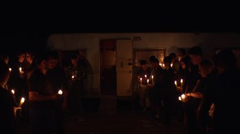 Movie still from “The Blaze - Queens” (2018), directed by The Blaze – Extreme Wide shot, High angle
