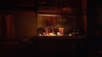 Movie still from “The Blaze - Queens” (2018), directed by The Blaze – Wide shot, High angle